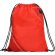 Mochila de cuerdas personalizada poliéster 210D 60 g/m2 Cuanca Rojo detalle 17