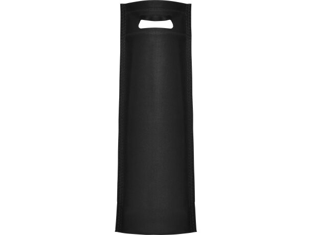 Bolsa de non woven para merchandising River termosellada para botellas Negro detalle 4