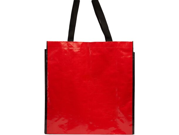 Bolsa de compra personalizada Coast brillante y resistente Rojo detalle 14