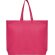 Bolsas baratas Sea non woven con fuelle hexagonal y asa larga Roseton