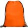 Mochila de cuerdas personalizada poliéster 210D 60 g/m2 Cuanca Naranja detalle 14