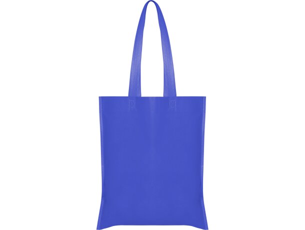 Bolsas non woven Crest termosellada 36x40 asa larga 70cm Azul electrico detalle 40