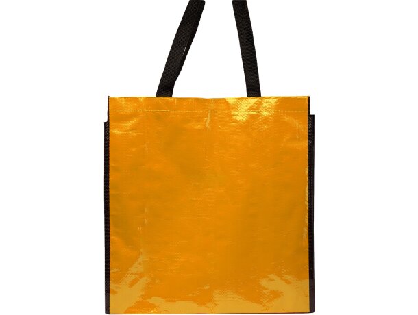 Bolsa de compra personalizada Coast brillante y resistente Naranja detalle 13