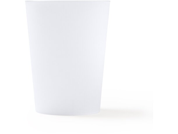 Vaso de plástico promocional Pontal reutilizable en PP flexible 500ml Transparente detalle 3