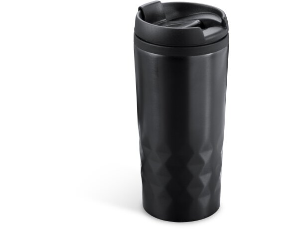 Vaso térmico de acero inoxidable 300ml Salak Negro detalle 7