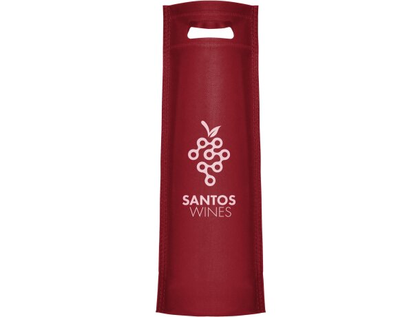 Bolsa de non woven para merchandising River termosellada para botellas Negro detalle 1