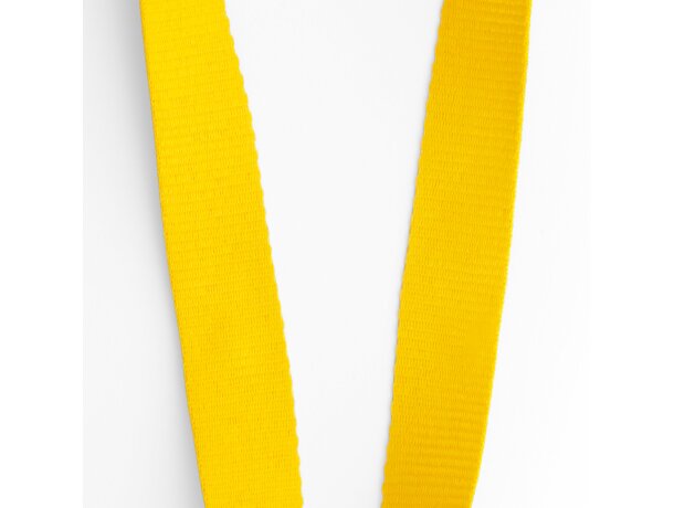 Lanyards seguros Guest con mosquetón y hebilla de poliéster Amarillo detalle 10