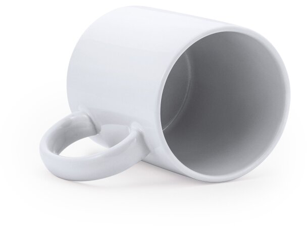 Tazas Yuca de cerámica 370ml Perfectas para un diseño creativo Blanco detalle 1