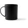 Taza reutilizable para pp 300ml Lino Negro