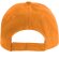 Gorra de béisbol barata algodón 170 g/m2 Eris Naranja detalle 25