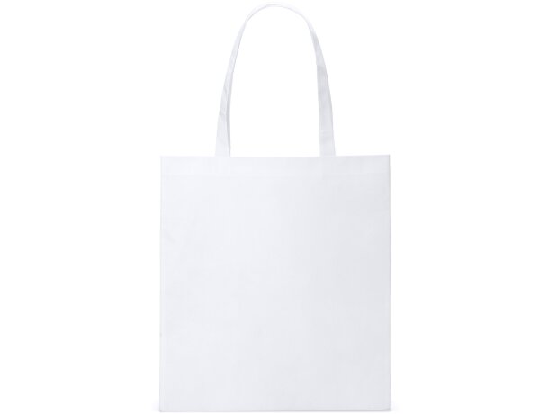 Bolsas non woven sublimación Mito con asas largas y tejido resistente Blanco detalle 5