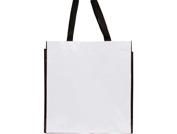 Bolsa de compra personalizada Coast brillante y resistente Blanco detalle 4