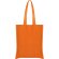 Bolsas non woven Crest termosellada 36x40 asa larga 70cm Naranja detalle 22