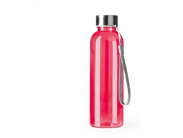 Botellas de acero inoxidable bidón rpet Valsan 600ml diseño ecológico Rojo detalle 15