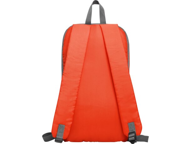 Mochila infantil bolsillo frontal con cierre de poliéster 145 g/m2 Sison Rojo detalle 34