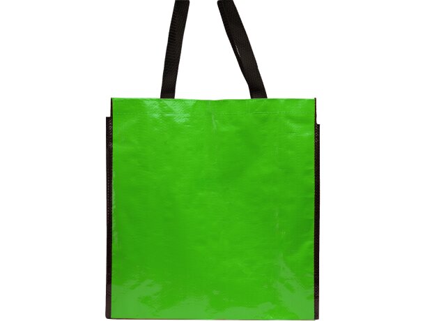 Bolsa de compra personalizada Coast brillante y resistente Verde helecho detalle 10