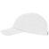 Gorra running para publicidad Mercury ligera tres paneles ajustable velcro Blanco detalle 8