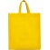 Bolsas non woven para empresas Lake termoselladas con fuelle lateral Amarillo