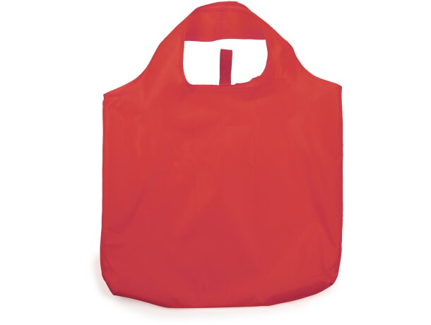 Bolsas plegables con elástico Toco en suave poliéster 190T Rojo detalle 16