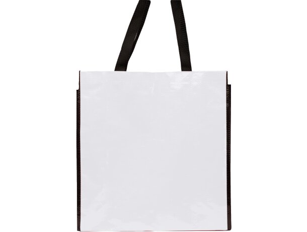 Bolsa de compra personalizada Coast brillante y resistente Blanco detalle 5