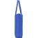 Bolsas baratas Sea non woven con fuelle hexagonal y asa larga Azul electrico detalle 26