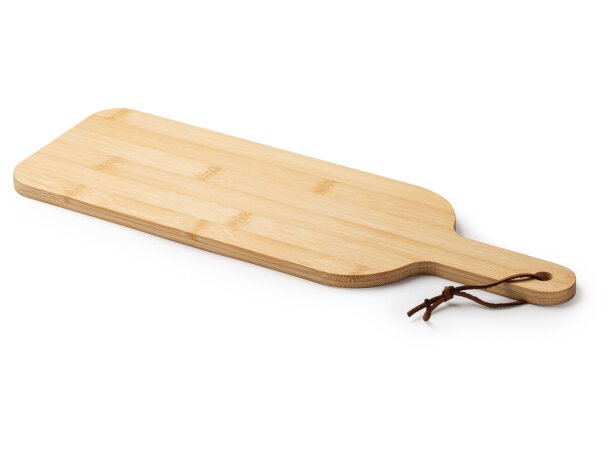 Tablas de madera Boran de bambú con mango y cuerda para colgar Crudo detalle 3