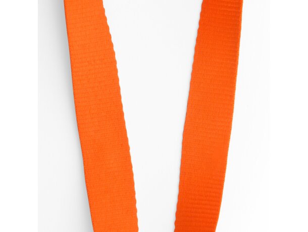 Lanyards seguros Guest con mosquetón y hebilla de poliéster Naranja detalle 16