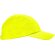 Gorra running para publicidad Mercury ligera tres paneles ajustable velcro Amarillo fluor detalle 21