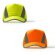 Gorras de béisbol con detalles reflectantes Balder cierre ajustable Amarillo fluor detalle 6