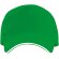 Gorra de béisbol barata algodón 170 g/m2 Eris Verde helecho