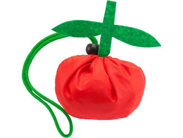 Bolsas baratas personalizadas focha frutas poliéster plegable Tomate detalle 19