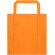 Bolsa non-woven barata personalizada Barnet con asas de 58 cm Naranja detalle 14