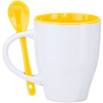 Tazas con estilo Akebia cerámica 350ml aptas microondas y lavavajillas