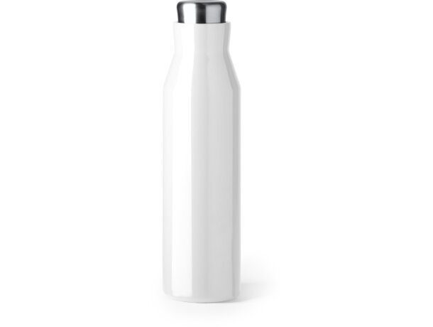 Botellas de acero inoxidable Torke termo 600ml doble pared blancas Blanco detalle 3