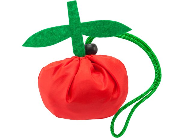 Bolsas baratas personalizadas focha frutas poliéster plegable Tomate detalle 20