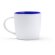 Tazas de cerámica Radek 370ml interior a color exterior blanco Royal