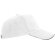 Gorra de béisbol barata algodón 170 g/m2 Eris Blanco detalle 7