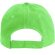 Gorra de béisbol barata algodón 170 g/m2 Eris Verde helecho detalle 21