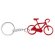 Llaveros originales en forma de bicicleta aluminio Giro Rojo