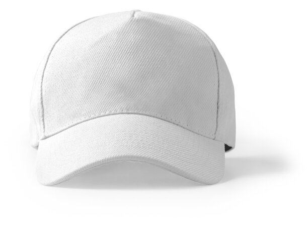 Gorras béisbol algodón con hebilla ajustable y ventilación Fred Blanco detalle 3