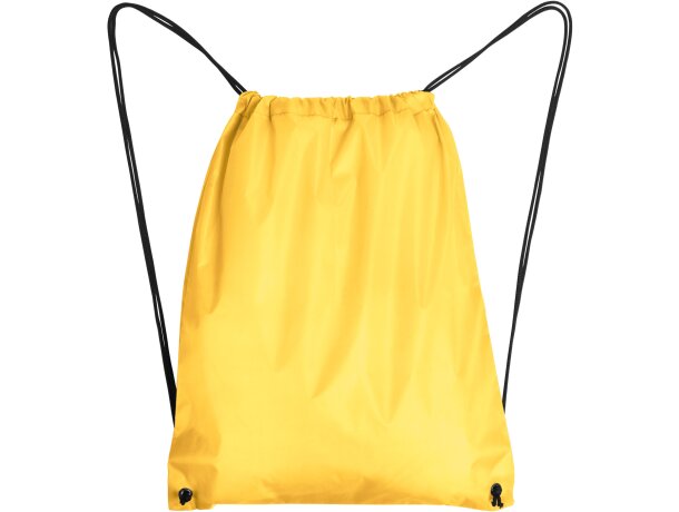 Mochilas publicitarias Hamelin mochila multiusos con ojales metálicos Amarillo detalle 6