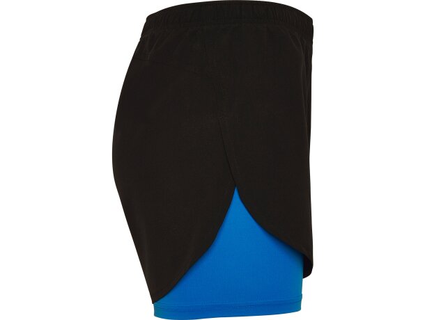 Pantalon corto LANUS Roly negro/royal