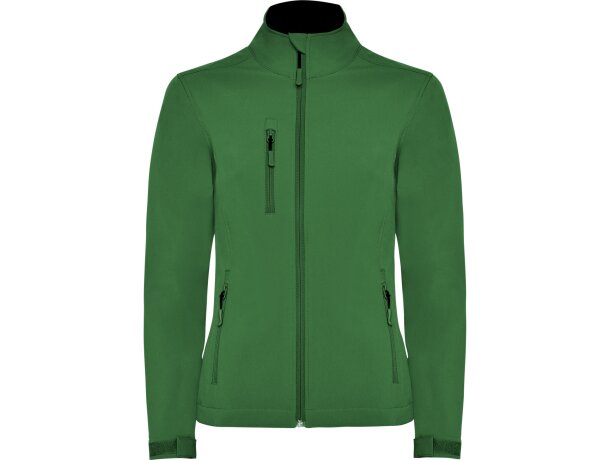 Softshell NEBRASKA WOMAN Roly verde botella