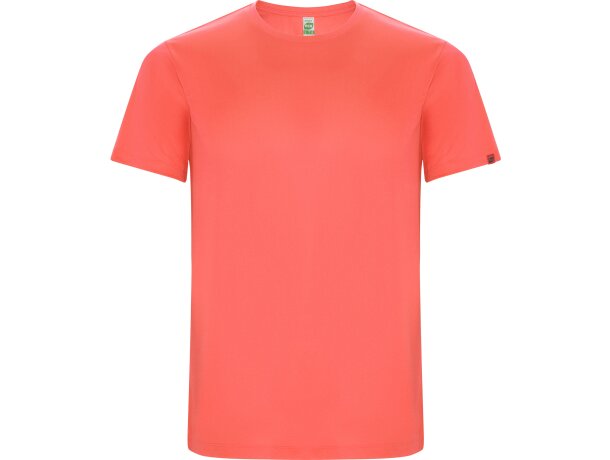 Camiseta IMOLA Roly coral fluor