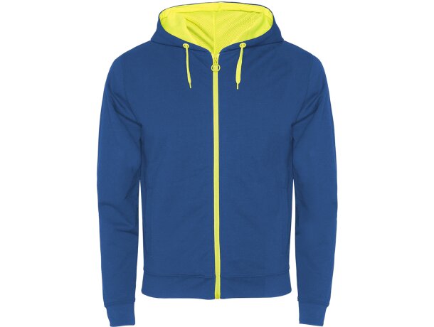 Sudadera FUJI Roly royal/amarillo fluor