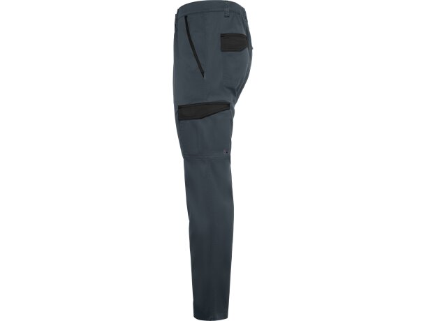 Pantalon TROOPER Roly plomo/negro