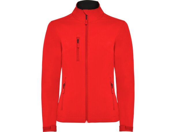 Softshell NEBRASKA WOMAN Roly rojo