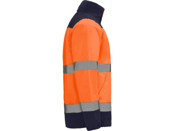 Parka EPSYLON Roly de alta visibilidad marino/naranja fluor