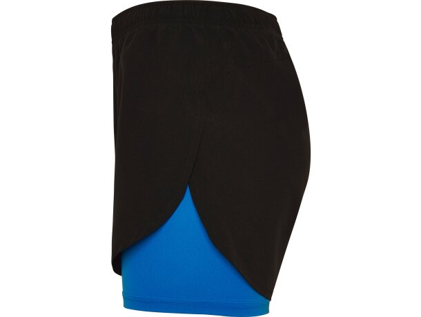 Pantalon corto LANUS Roly negro/royal