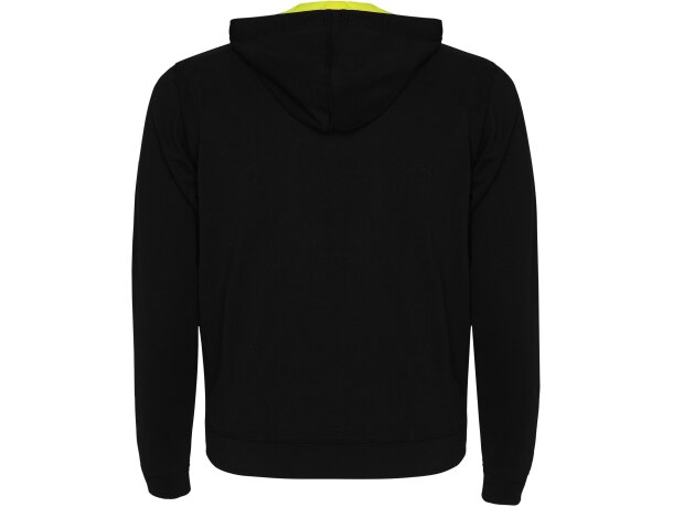 Sudadera FUJI Roly negro/amarillo fluor